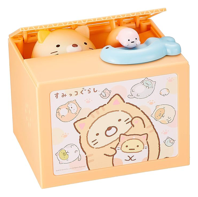 すみっコぐらしバンク 貯金箱 ねこ